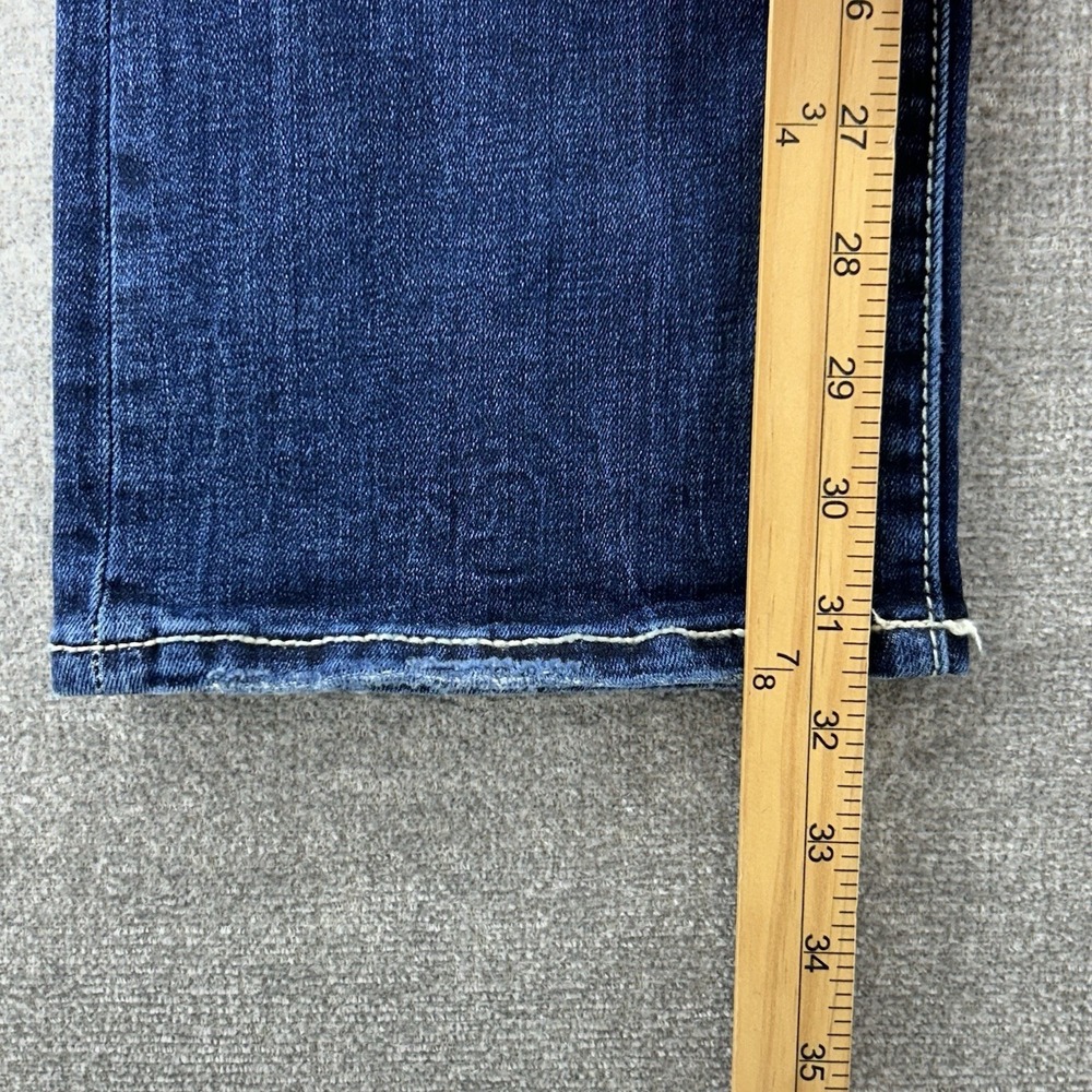BKE Stella Slim Fit Low Rise Tailored Boot Cut Jeans Women Size 25X31.5 Blue - Picture 9 of 10